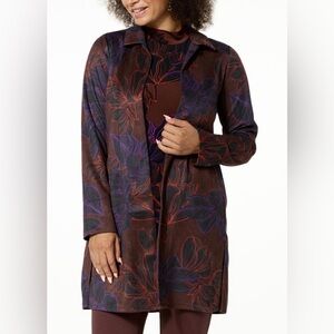 IMAN Chic Faux Suede Light Jacket